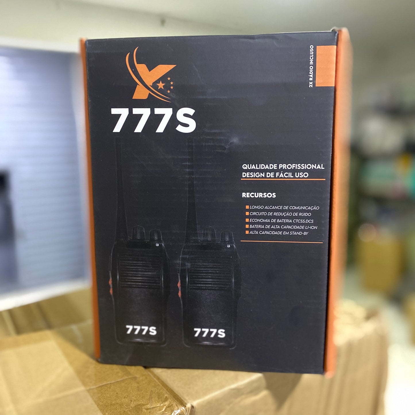 Radio walkie talkie 777S (2 Radios) Alcance promedio 1km