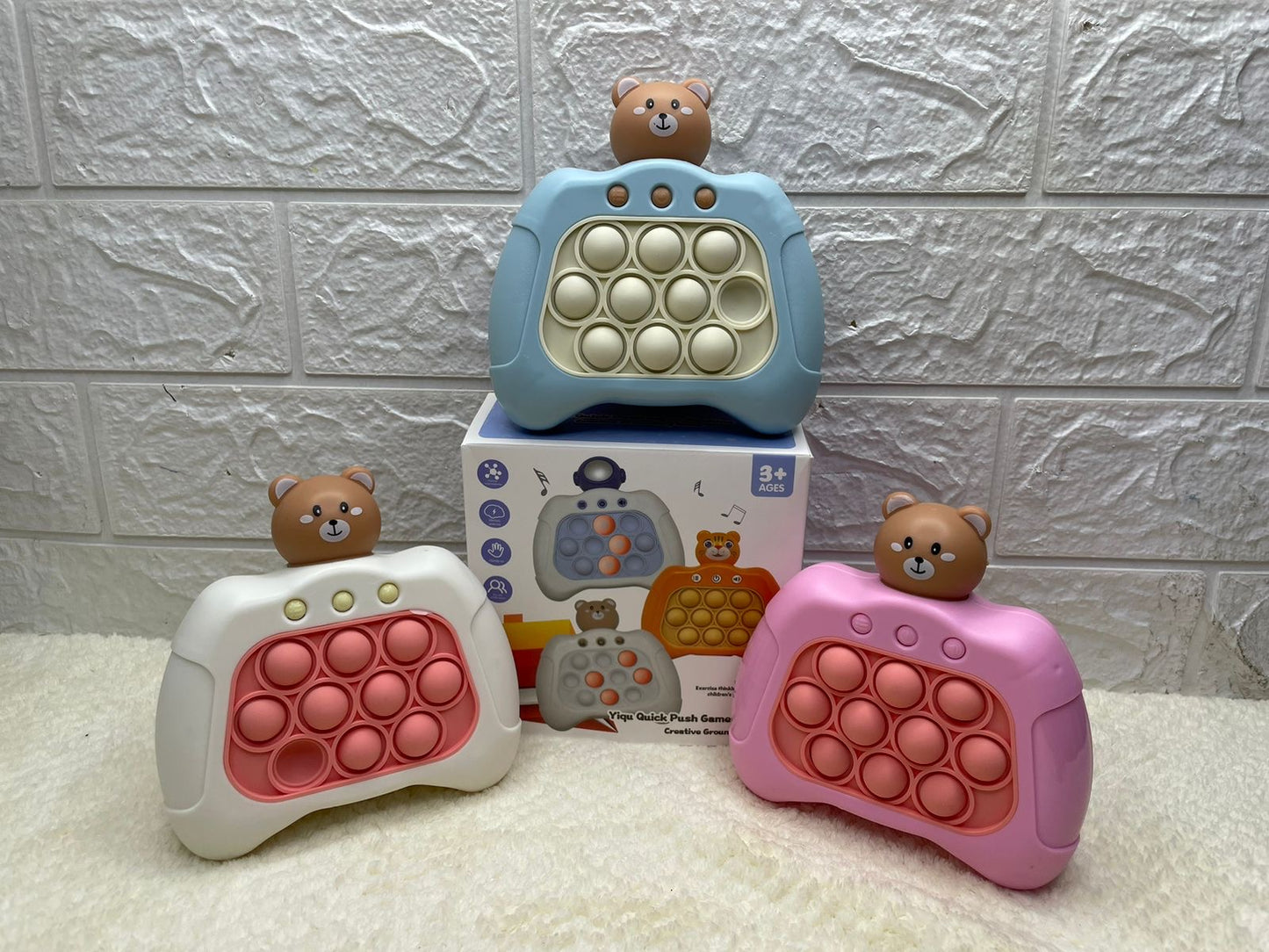 Pop it electrónico juguete sensorial anti estrés niños adultos