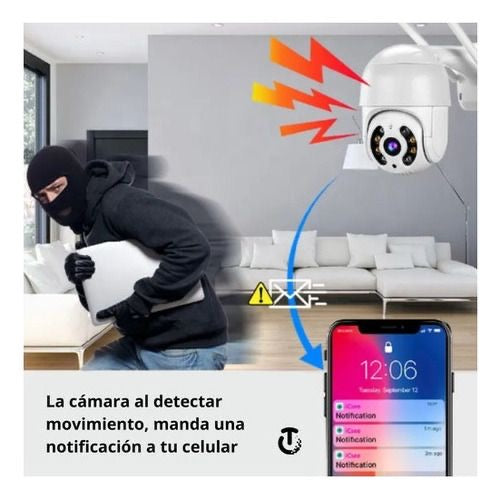 Cámara de vigilancia IP full HD LANTUN A6–PRO-2K