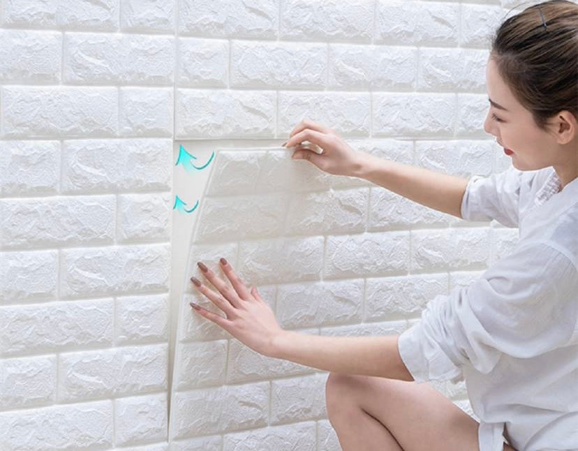 Papel tapiz autoadhesivo 3D pegatinas de pared 70cm x 80cm