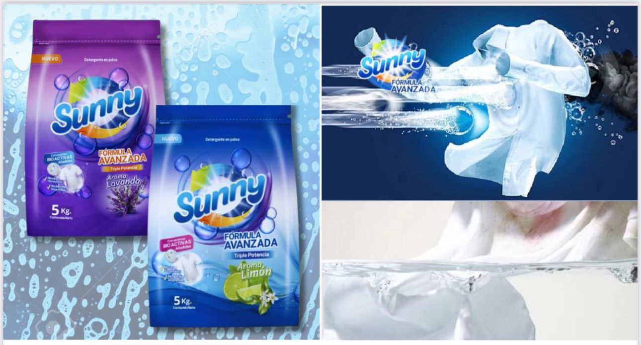 Detergente en polvo sunny 5kg