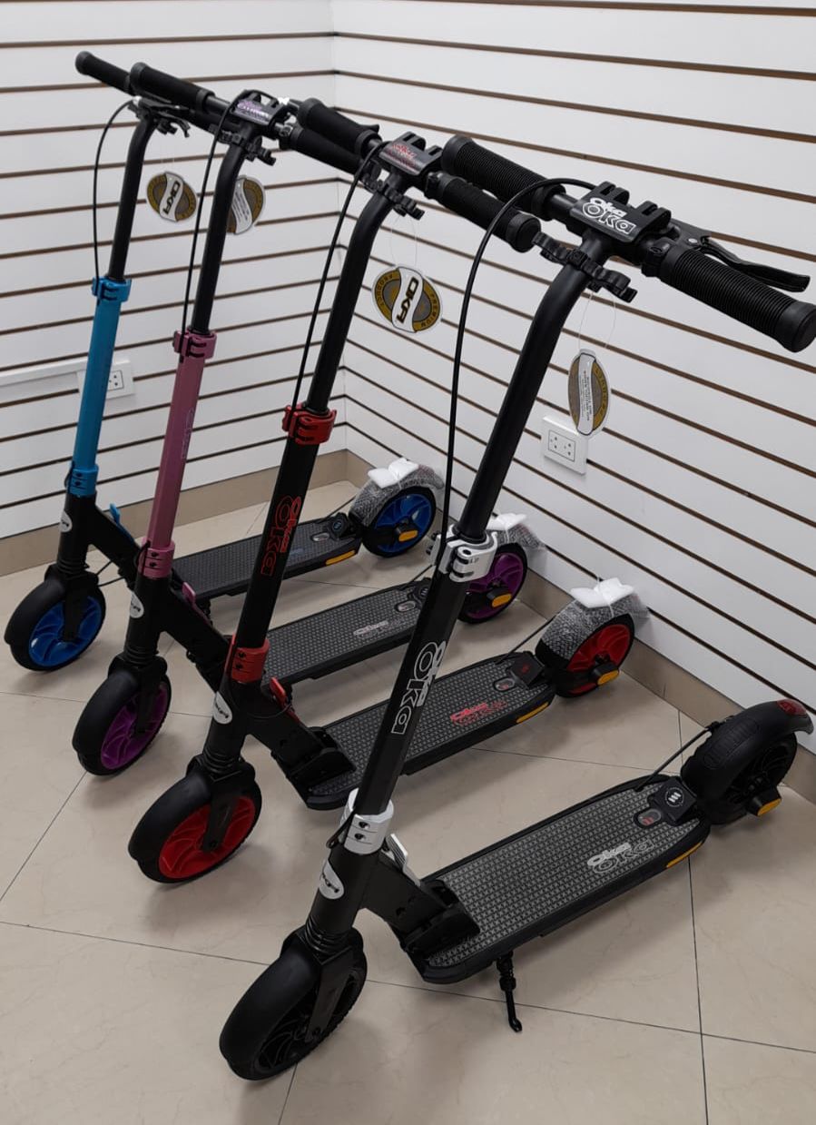 Scooter juvenil Lineal plegable de aluminio OK-57