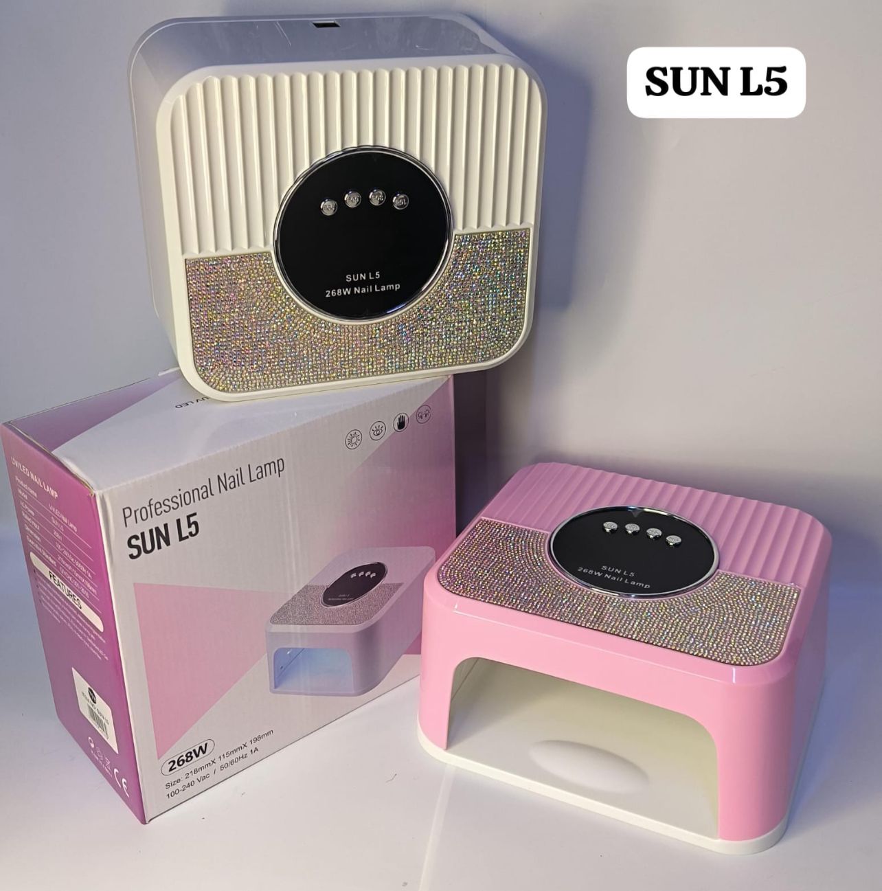 Lampara Luz led UV para uñas secadora SUN L5