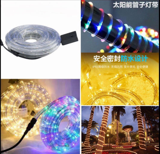 Manguera luz led 9 metros navidad DORADO O MULTICOLOR AULED550