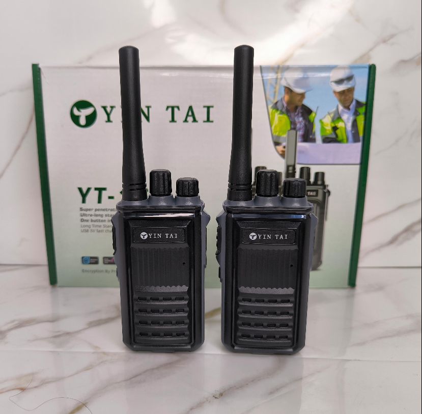 Radio de comunicación walkie talkie YT-168 alcance promedio 3km (2 radios)