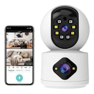 Cámara doble lente y 360 IP vigilancia interior WIFI