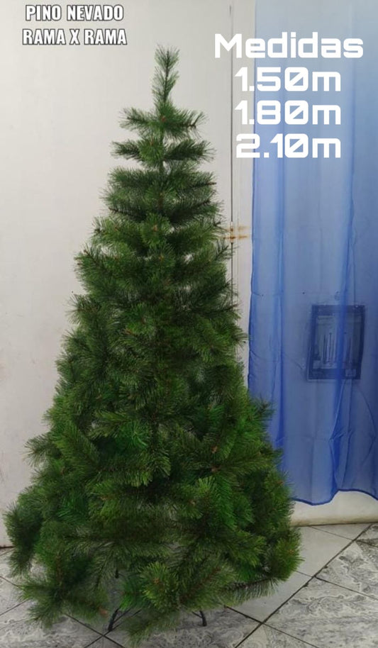 Árbol de navidad pino nevado 1.50m ST815A tipo pino