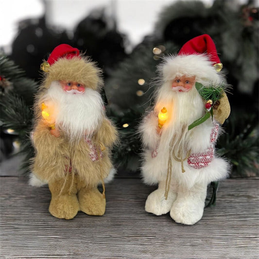 Papa Noel navideño musical con movimiento de 36cm