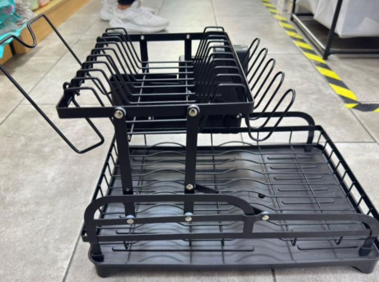 Escurridor de platos de metal inoxidable HAUSROLAND 42CMX29CM