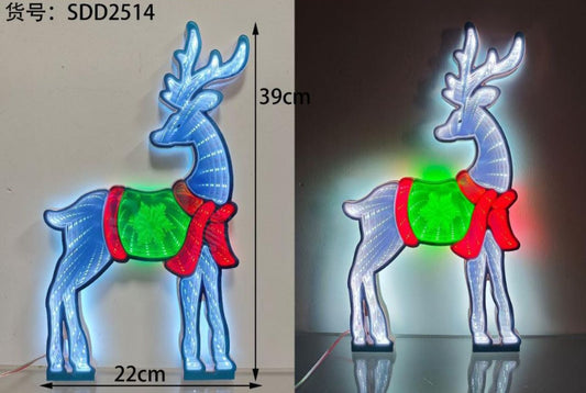 Figuras led navidad con luces incluidas varios 39cm x 23cm CLSDD25