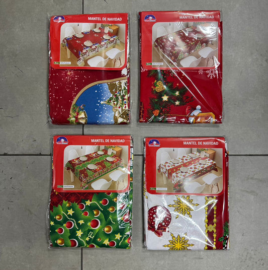 Mantel de mesa navideño 1.50m x 2.50m varios diseños  CLY00093