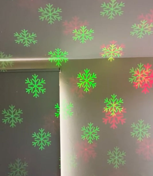 Proyector Luz laser navidad Varios diseños con sensor rítmico