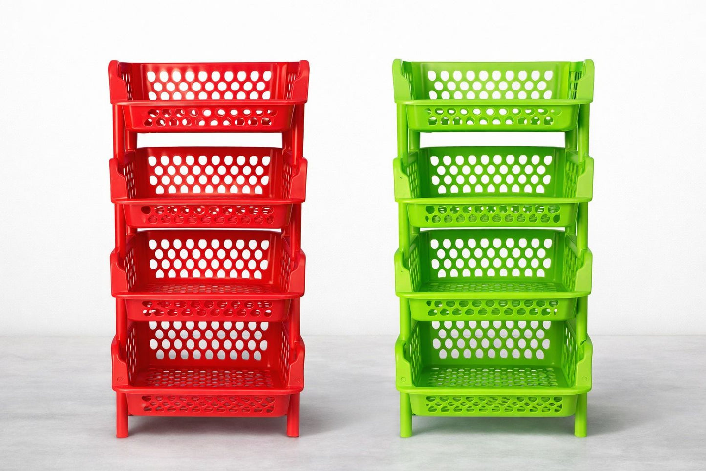 VERDULERO 4 PISOS COLORES VARIADOS NACIONAL