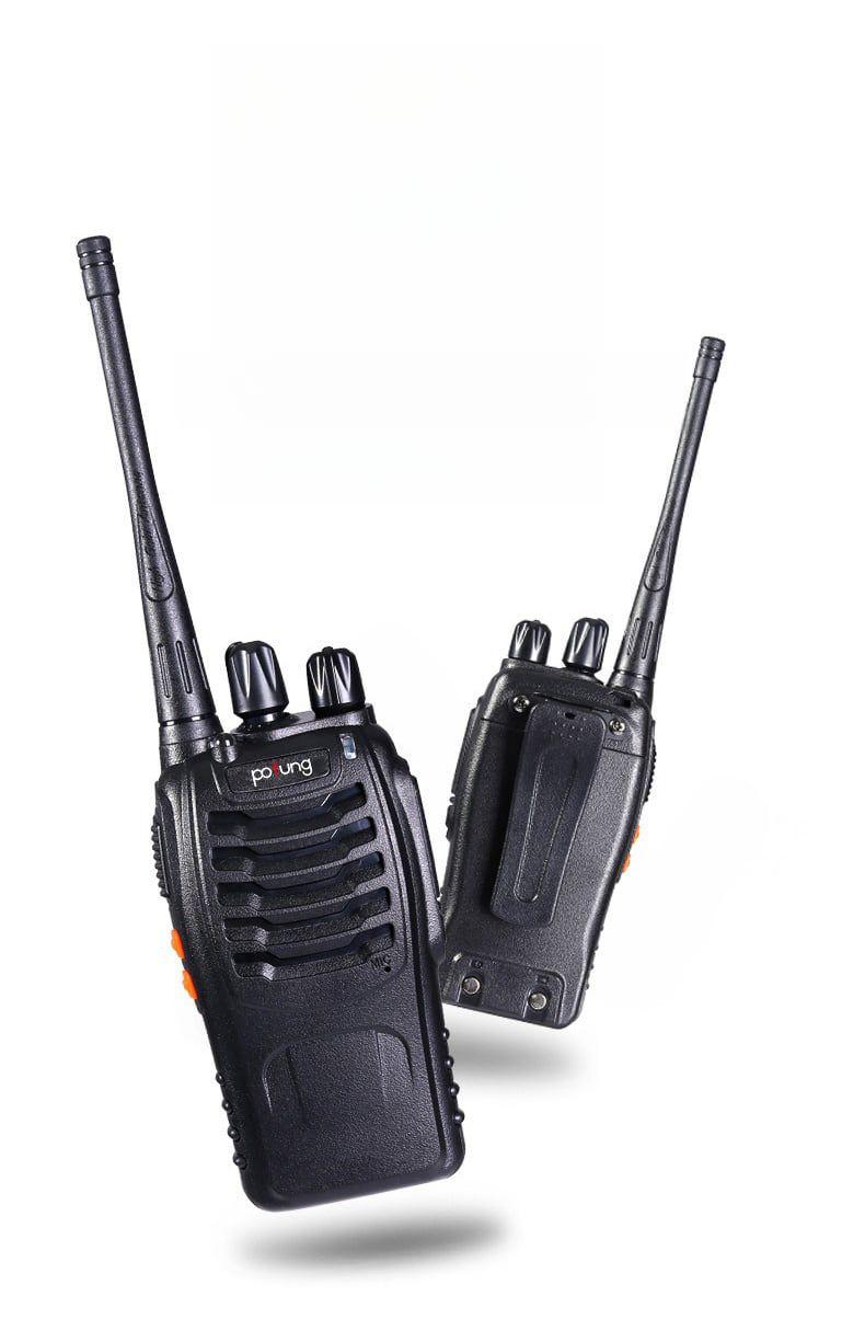 Radio de comunicación walkie talkie BF-888S pofung/baofeng Alcance promedio 5km (2 radios)
