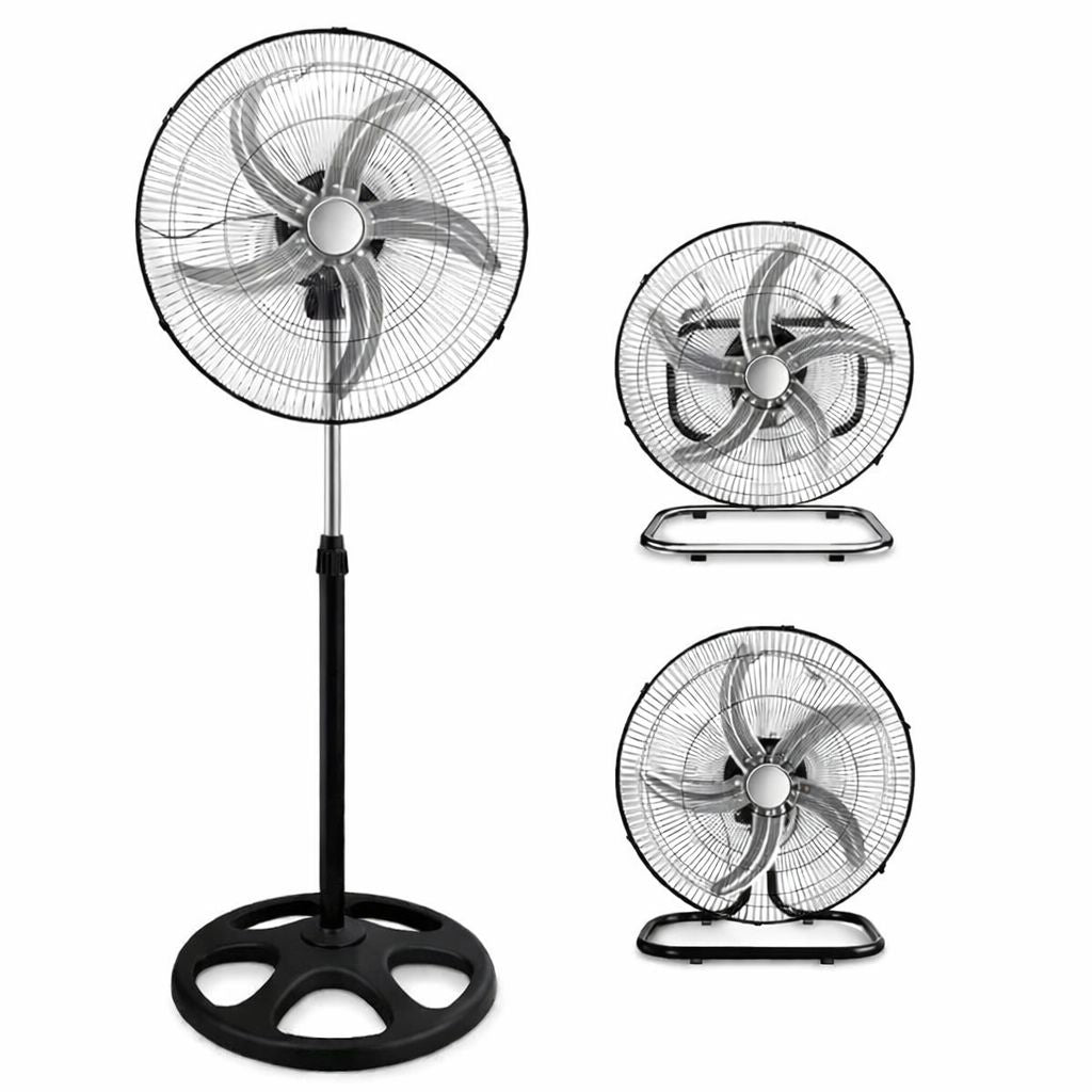 VENTILADOR SEMI INDUSTRIAL 3 EN 1 METAL POTENCIA 70W
