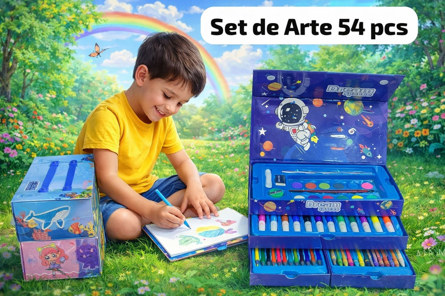 SET DE ARTE 54 PCS CL-AZ-3