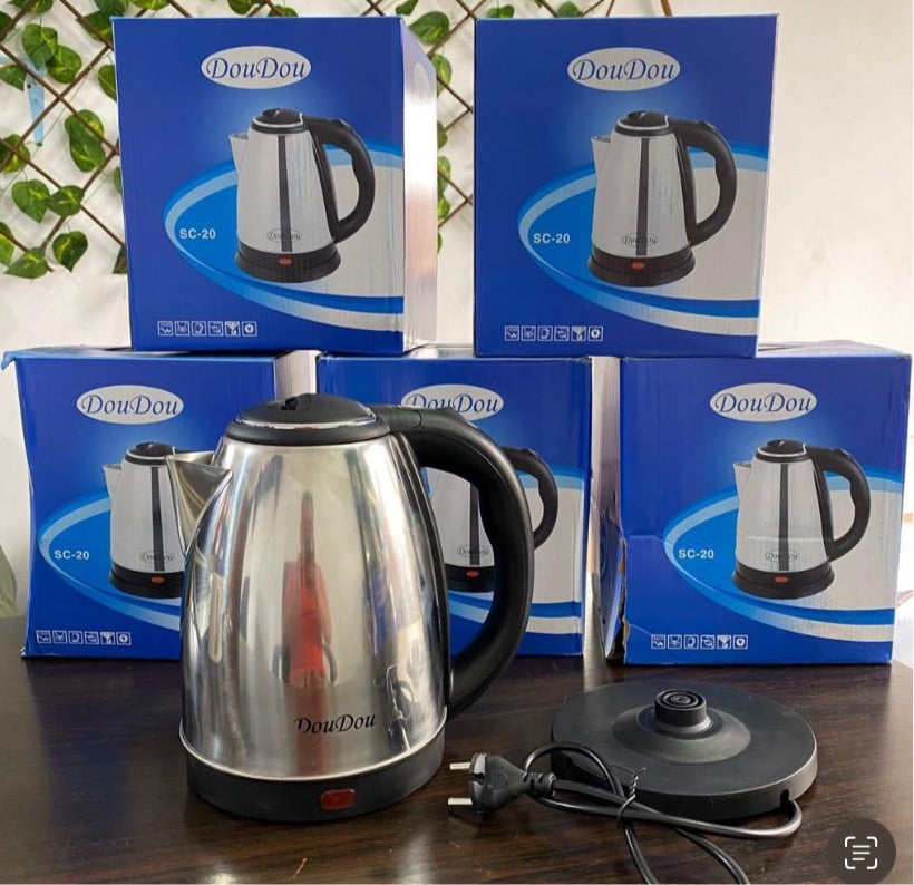 Hervidor de agua electrico acero inoxidable 2 Litros