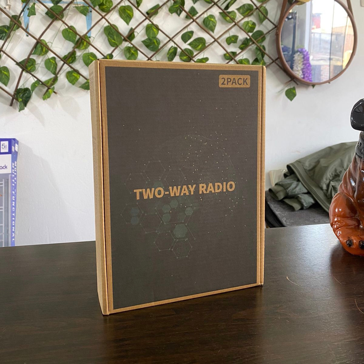 Radio de comunicación walkie talkie LT-F1 LANTUN (2 radios) Alcance promedio 4km