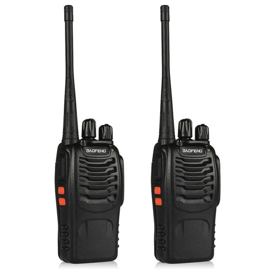 Radio walkie talkie BF888S pofung baofeng (2 Radios) Alcance promedio 1km- 3Km