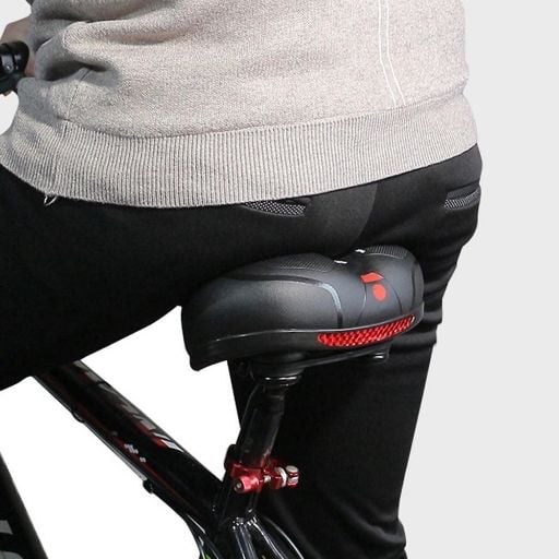 Repuesto de silla asiento de bicicleta con Luz Led
