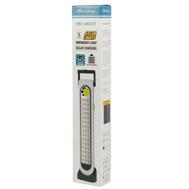 Luz de emergencia con recarga solar