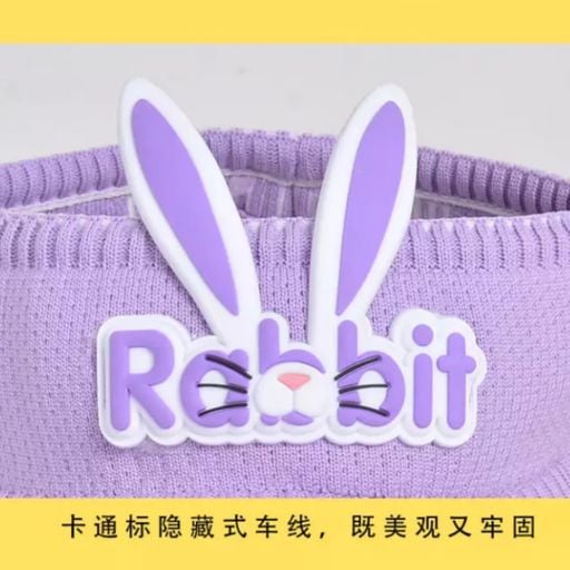 Visera de niño con diseño conejo