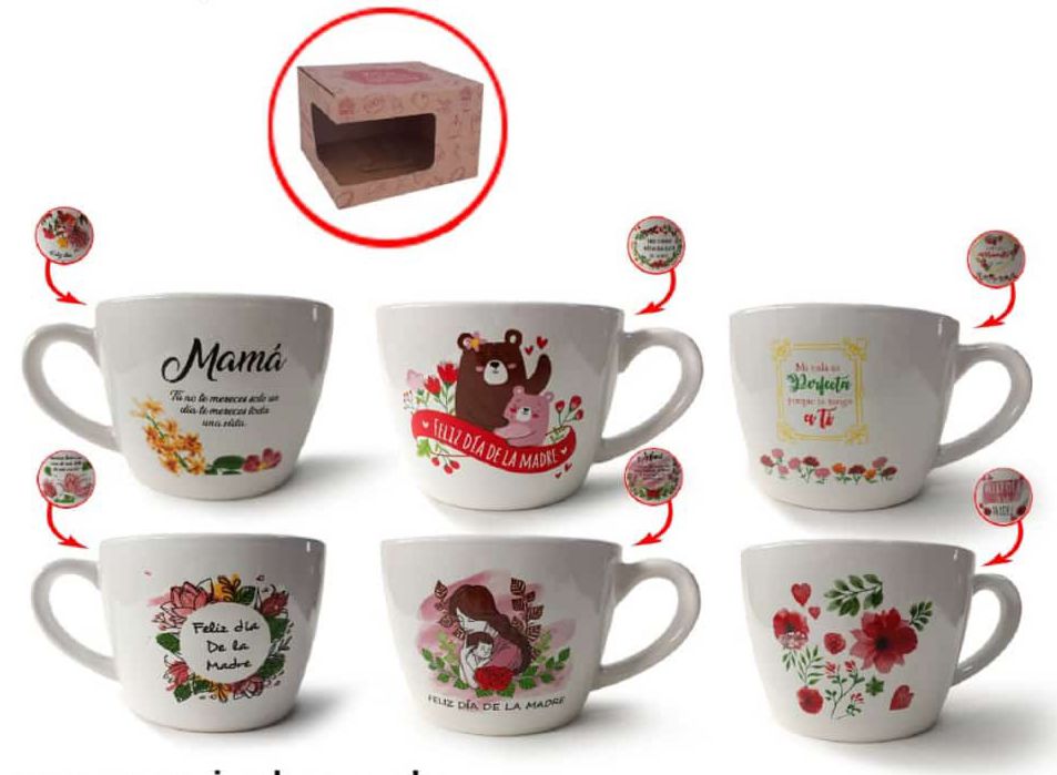 Tazas día de la Madre 20oz empaque individual