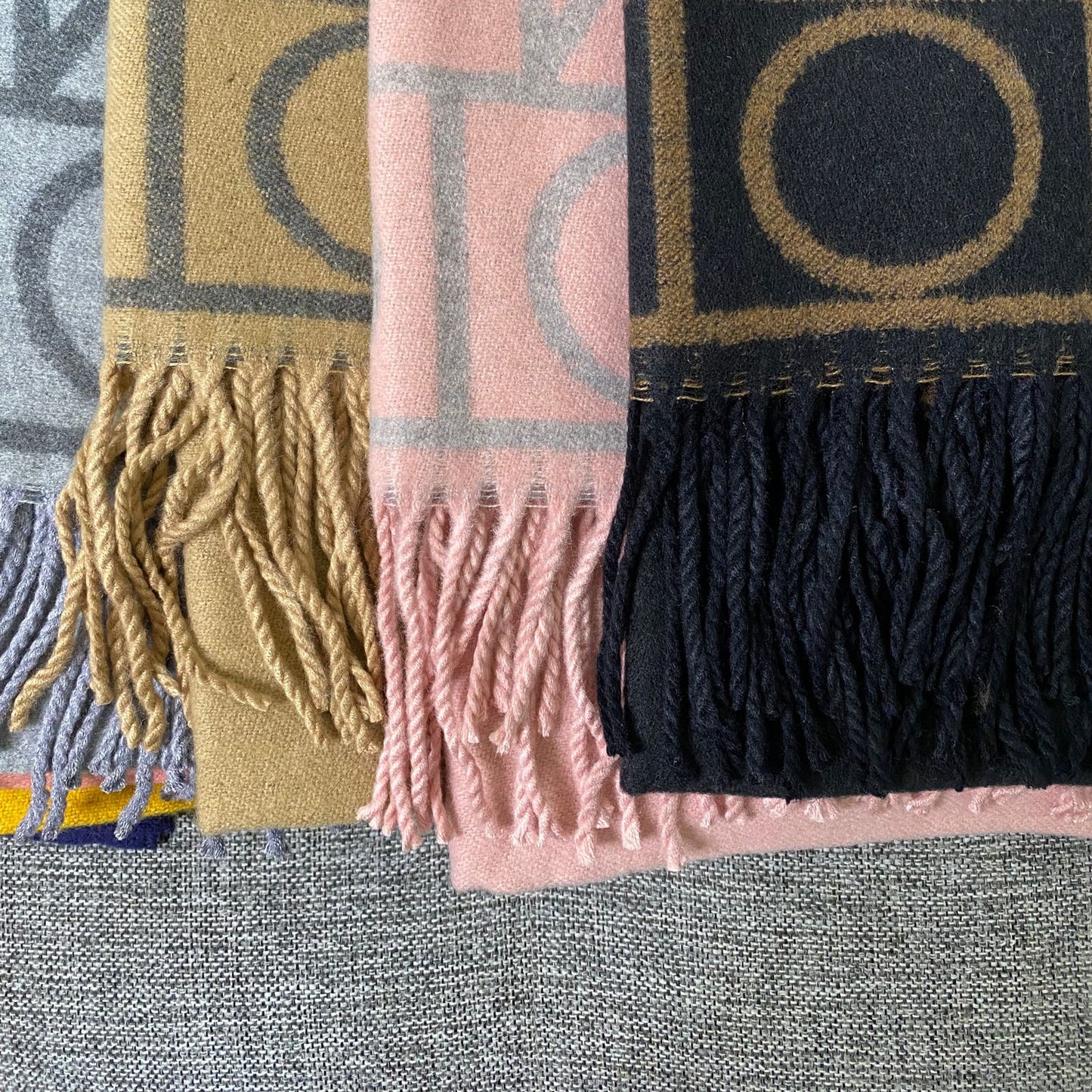 Pashmina PREMIUM cachemire importado GEOMETRICO