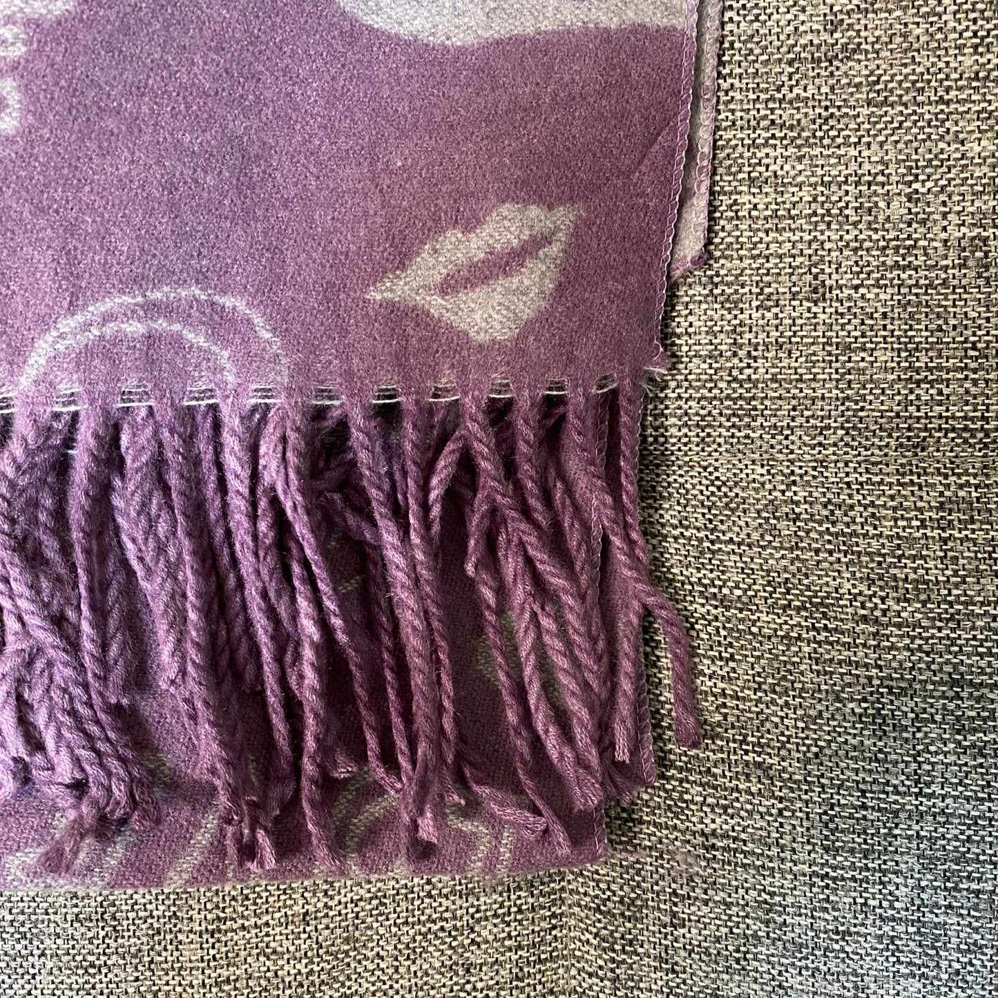 Bufanda Pashmina PREMIUM cachemire importado CORAZONES