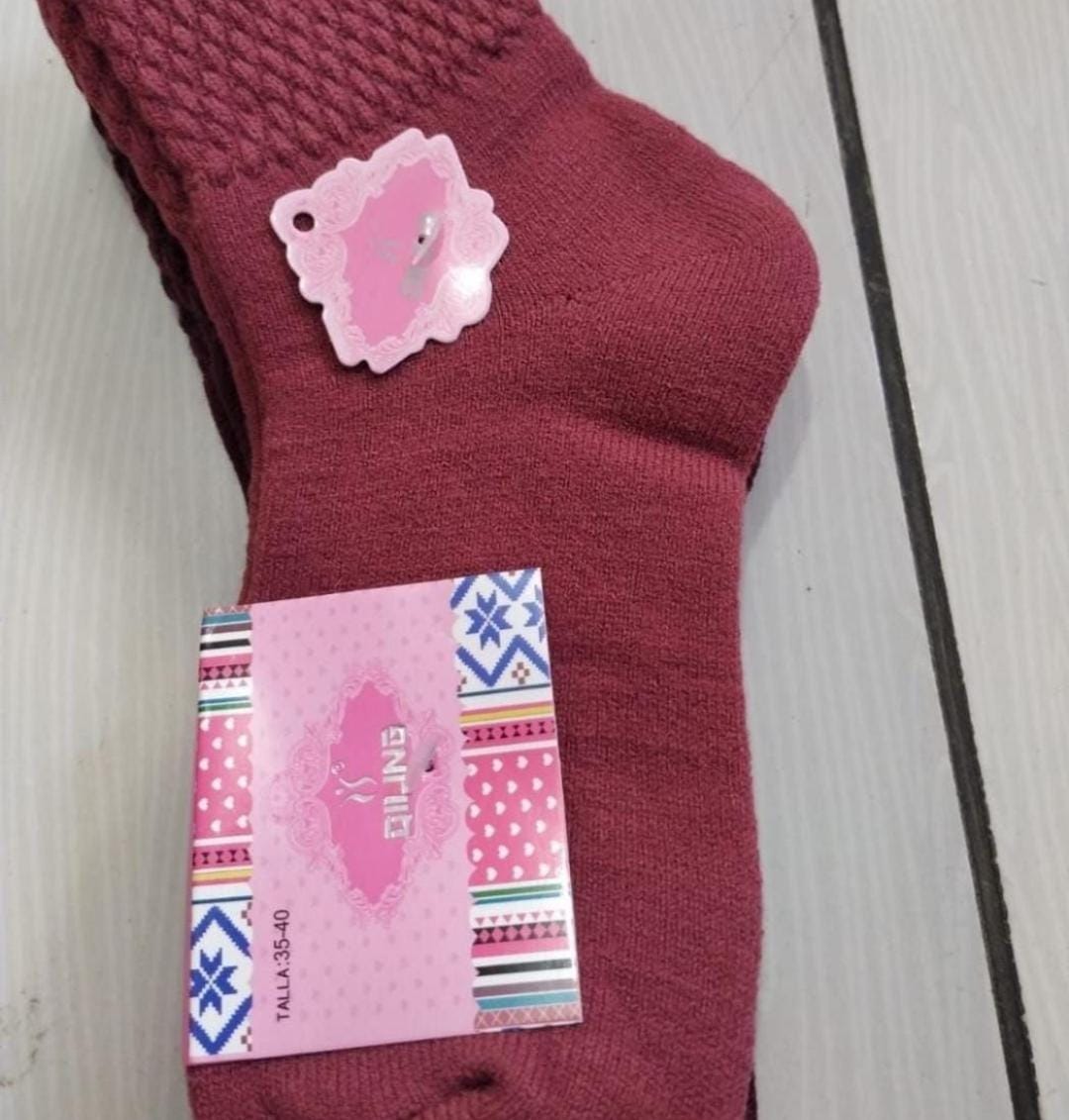 Medias calcetines de dama TERMICAS