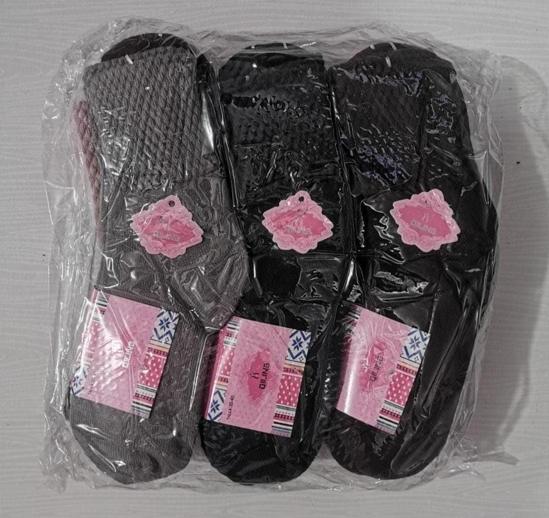 Medias calcetines de dama TERMICAS
