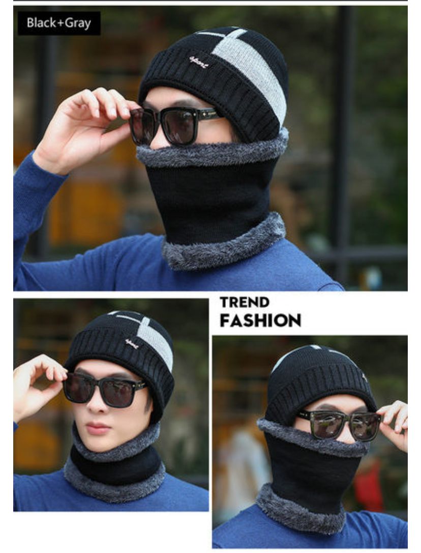 Gorro con cuellera premium unisex