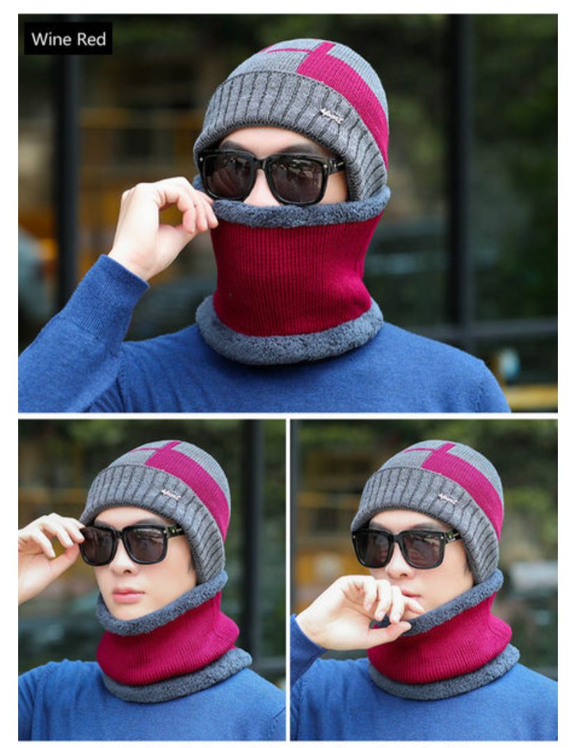 Gorro con cuellera premium unisex