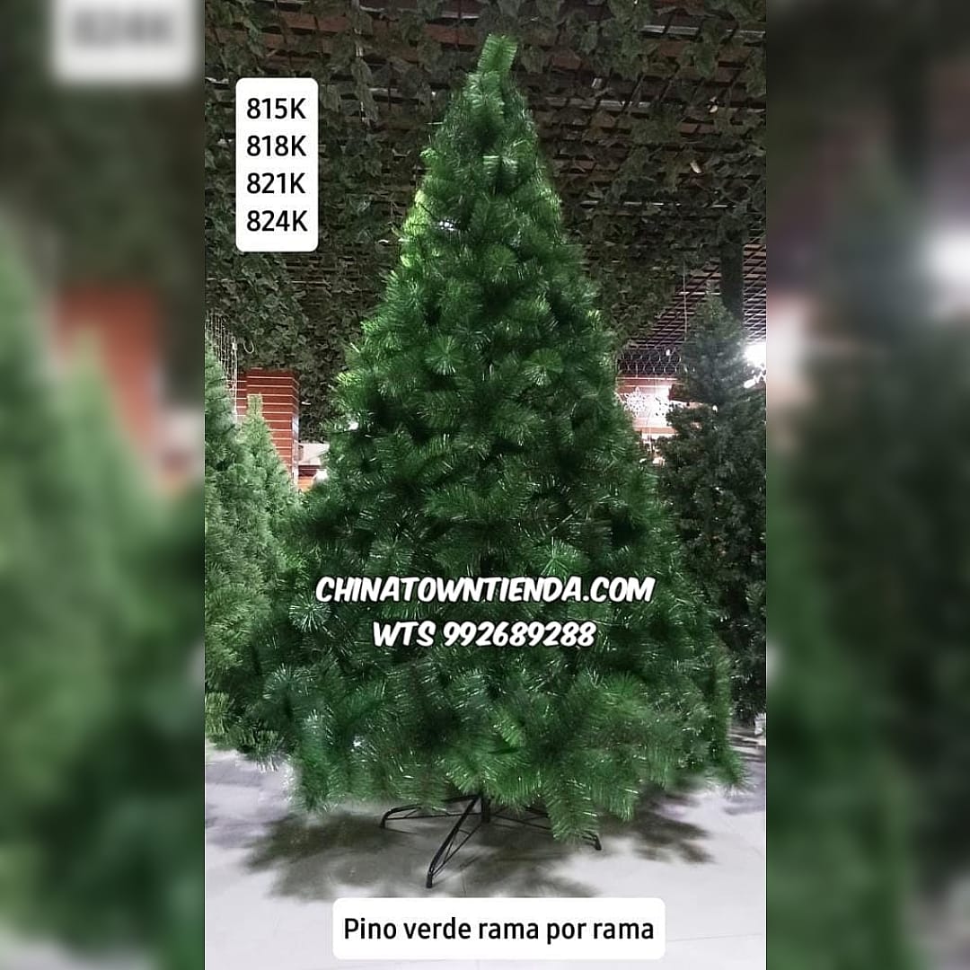 Arbol de Navidad PREMIUM Pino Coposo 2.10m marca ZG 821K