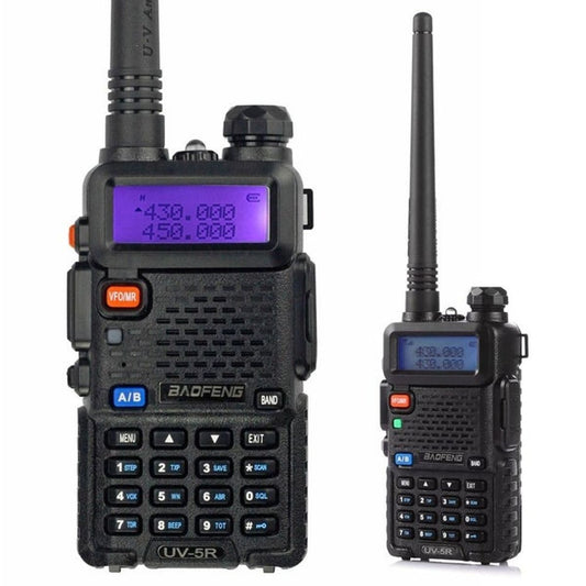 Radio de comunicación walkie talkie UV-5R BAOFENG (2 radios)