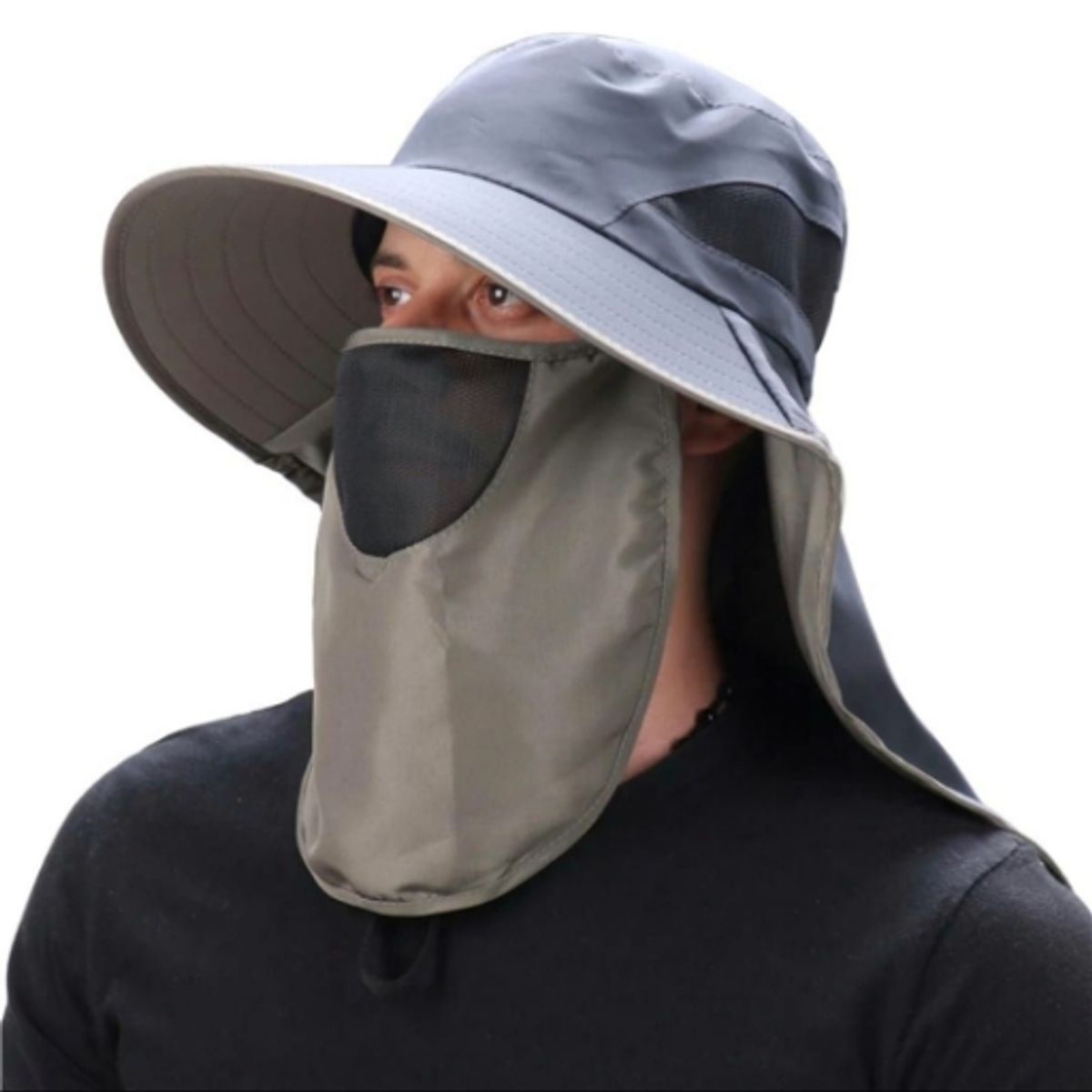 Sombrero ala ancha con protección UV gorro tapasol BH-MZ039