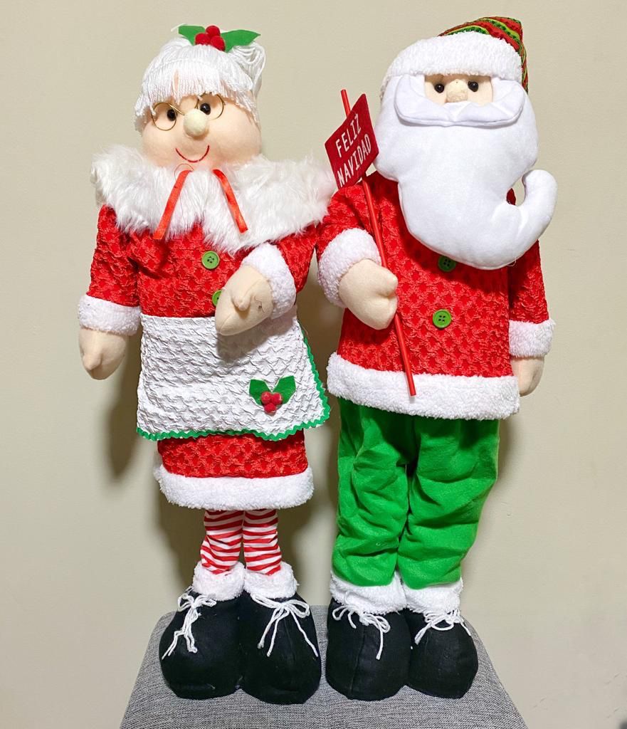 Papá Noel Ver Muñecos Papá Noel Muñecos De Nieve Con Cajas De