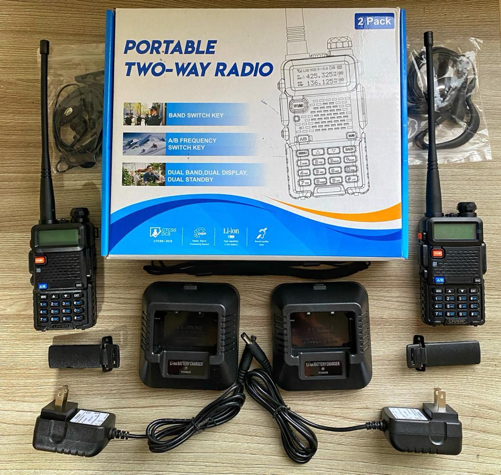Radio walkie talkie UV-8R Wanneton (2 radios) AGOTADO