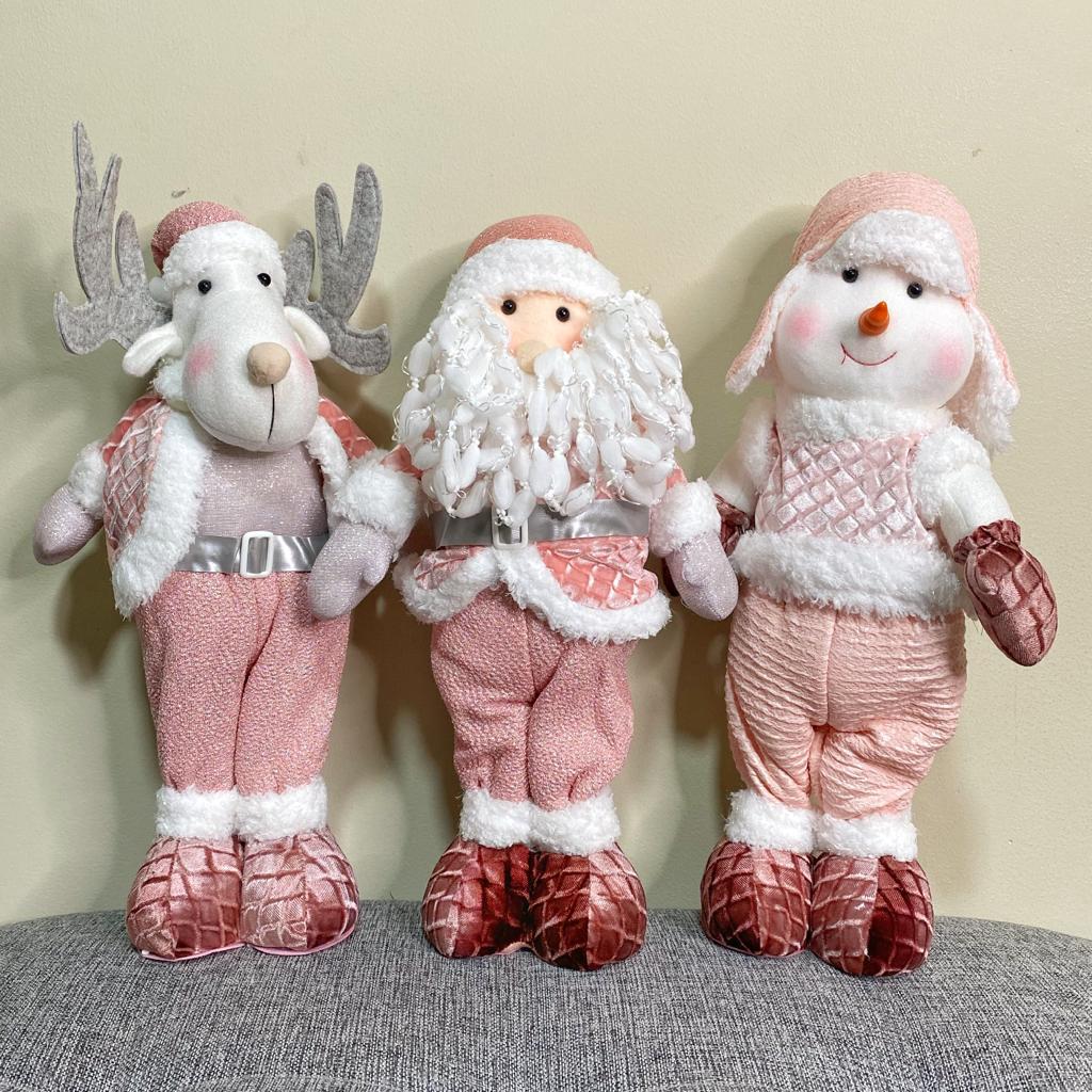 Esfera Muñecos De Navidad Renos Material Reciclado Muñeco Reno