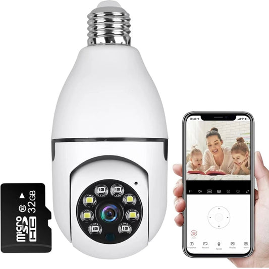 Cámara Foco 360 video vigilancia Smart Wifi