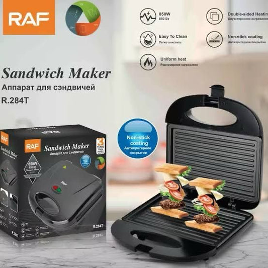 Sandwichera electrica RAF R.284T 800 Watts