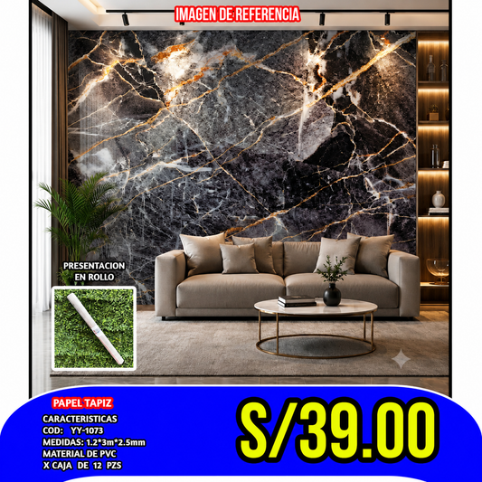PEGATINA DECORATIVA AUTOADHESIVA COD:YY-1073  GROSOR 2.0MM MEDIDA 120x300CM