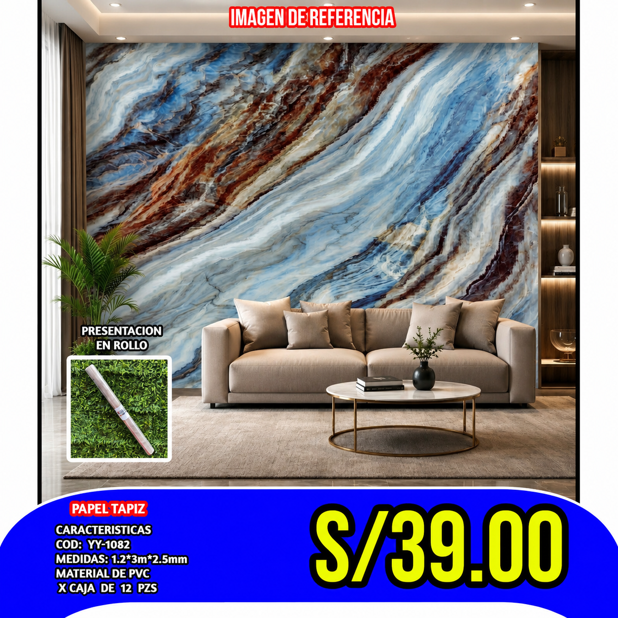 PEGATINA DECORATIVA AUTOADHESIVA COD:YY-1082  GROSOR 2.0MM MEDIDA 120x300CM (Copia) (Copia) (Copia) (Copia) (Copia) (Copia) (Copia)