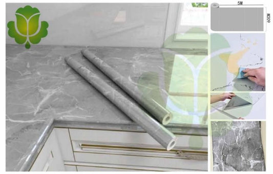 Papel tapiz autoadhesivo para pared multiusos 60x500cm