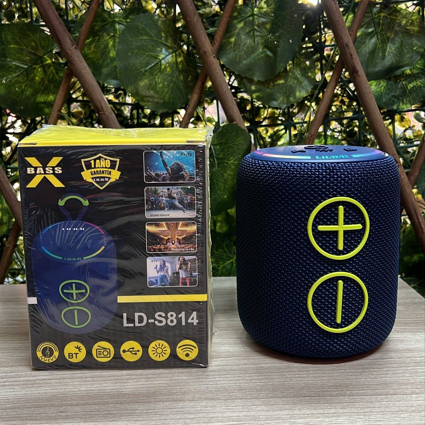 Parlante portátil LIDIMI LD-S814 1200 Mah