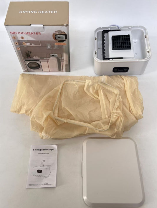 Secadora portátil de ropa plegable eléctrica