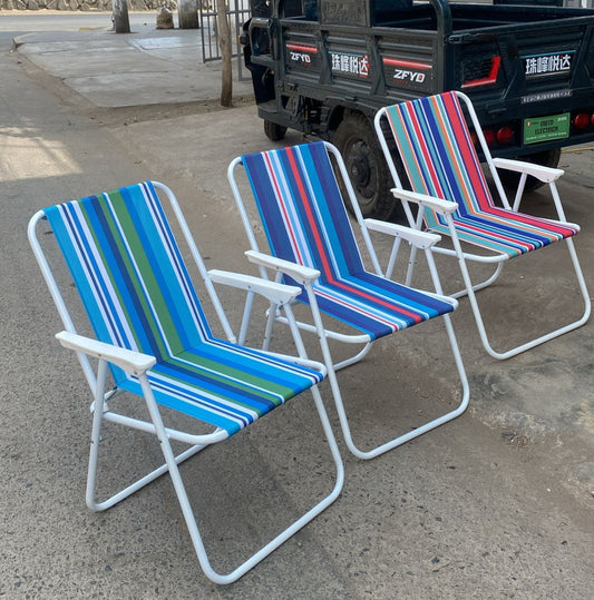 SILLA DE PLAYA MULTIUSOS METAL PLEGABLE DD-HN-01