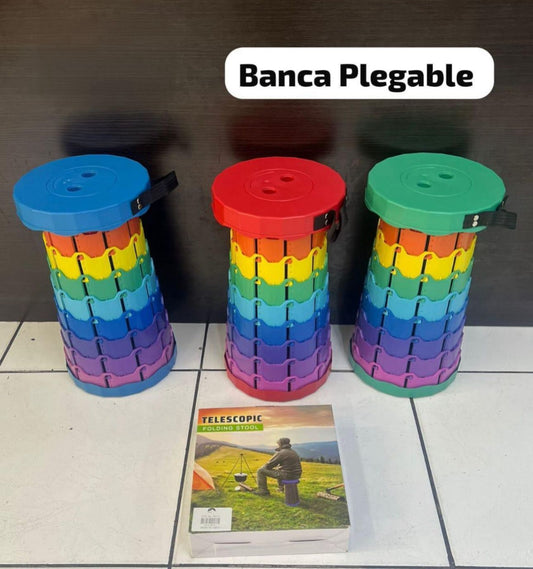 BANCO TELESCOPICO PLEGABLE DE CARTERA CL-80137