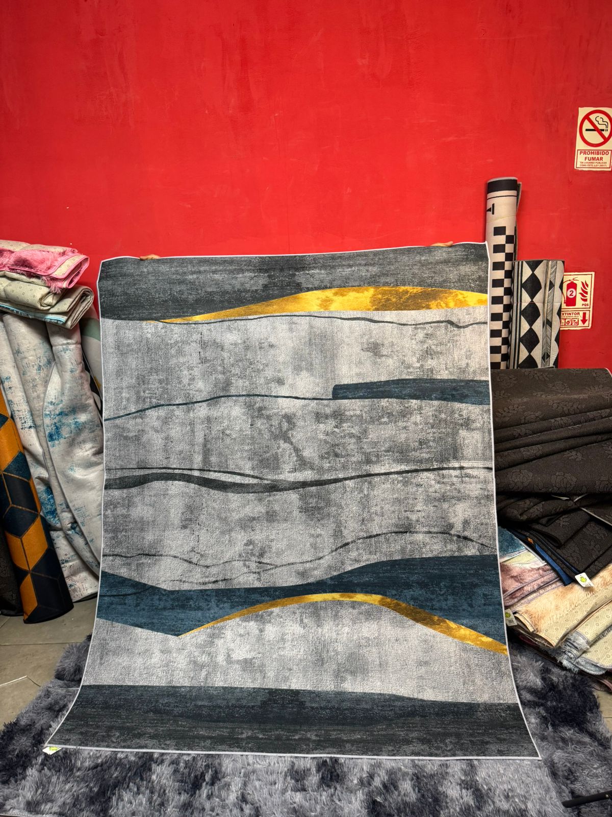ALFOMBRAS ANTIDESLIZANTE 160x200CM TERCIOPELO