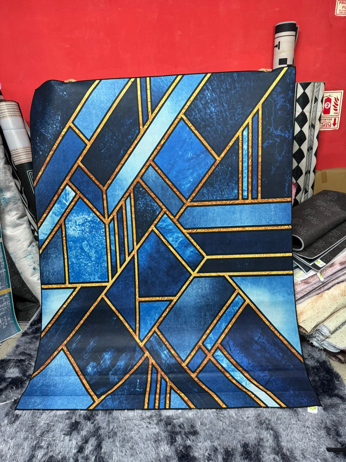 ALFOMBRAS ANTIDESLIZANTE 160x200CM TERCIOPELO